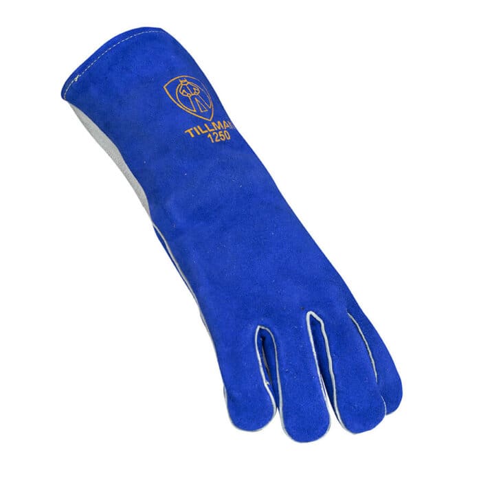 1250 Premium Side Split Cowhide Stick Welding Glove - Image 2