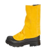 527CLXL Cowhide Ankle 7" Shoe Spats - 2" extra width - Image 4