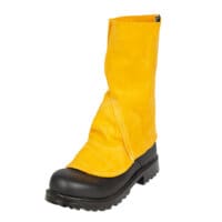 527CLXL Cowhide Ankle 7" Shoe Spats - 2" extra width - Image 3