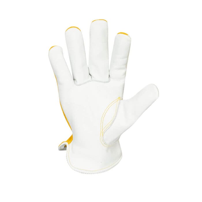 1413 Top Grain palm with split Cowhide Back Drivers Glove - Image 5