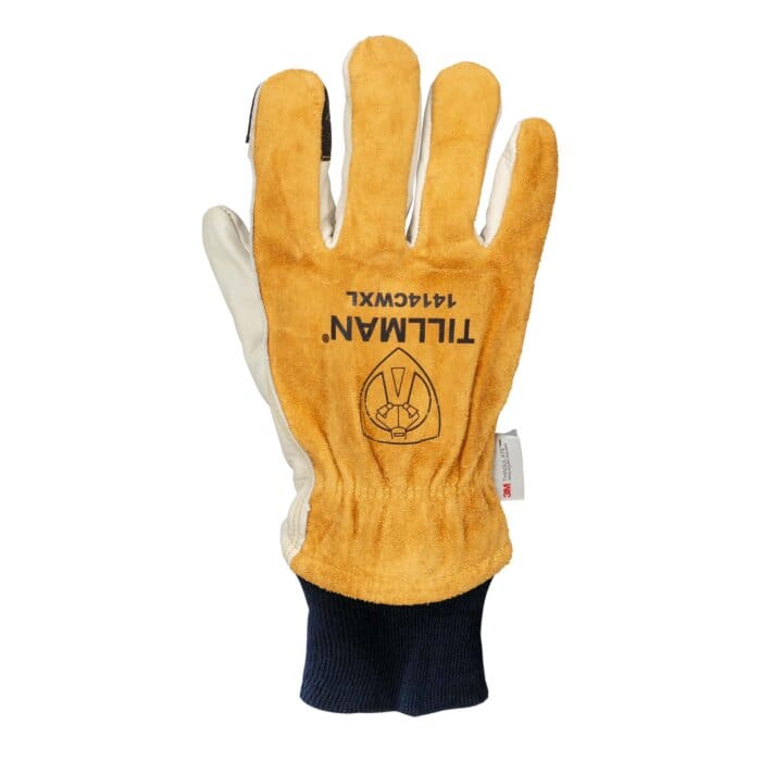 1414CW Top Grain/Split Water Resistant Cowhide Winter Glove with Touchscreen Capabilities - Image 2