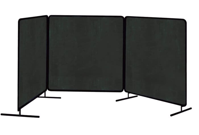 602 ArcShield® 3 Panel Portable Welding Screens